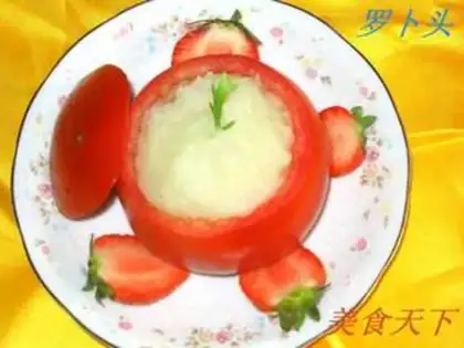 Make Potato mashed with tomatoes step 5