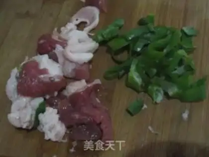 Make Fish tofu abalone mushrooms step 2