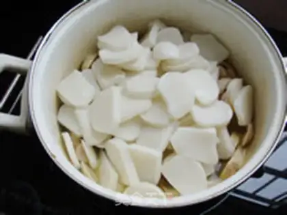 Make Two mushrooms, soup cake step 6