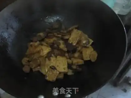 Make Fish tofu abalone mushrooms step 13