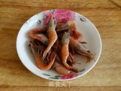 Make Arctic shrimp tofu step 0