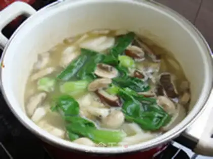 Make Two mushrooms, soup cake step 9