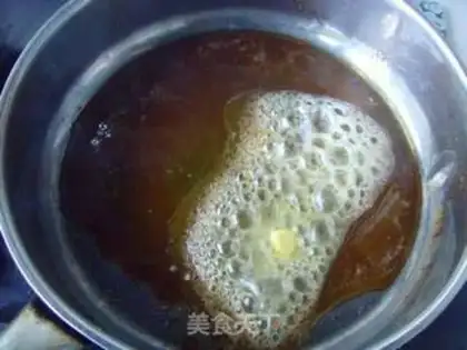 Make Caramel banana tower step 12