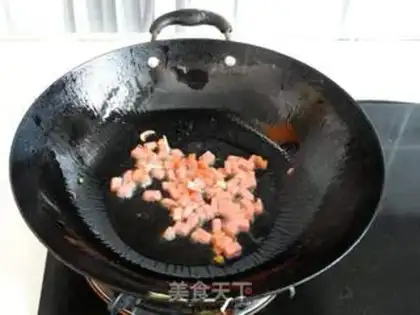 Make Arctic shrimp tofu step 6