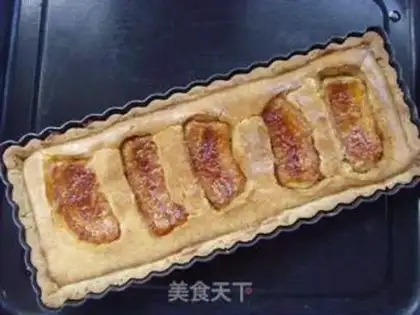 Make Caramel banana tower step 18