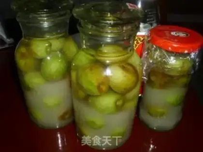Make Green plum wine step 4