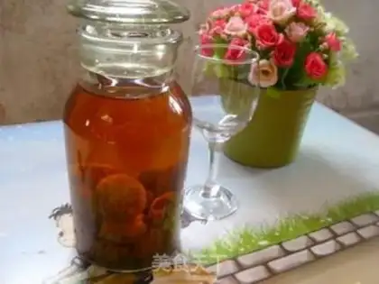 Make Green plum wine step 7