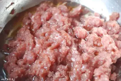 Make Pork fragrance pan paste step 3