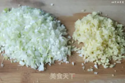 Make Pork fragrance pan paste step 4