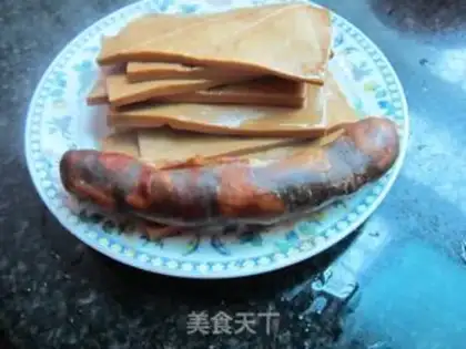 Make Sausage beans step 0