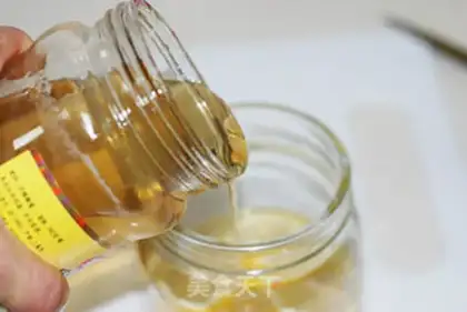 Make Honey lemon tea step 4