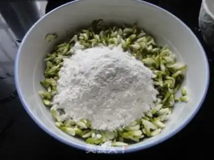 Make Porridge eggcake step 3