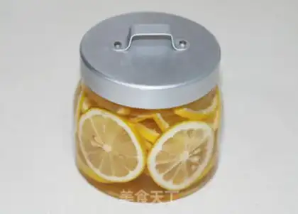 Make Honey lemon tea step 5