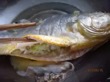 Make Cheese juice for yellow fish step 6