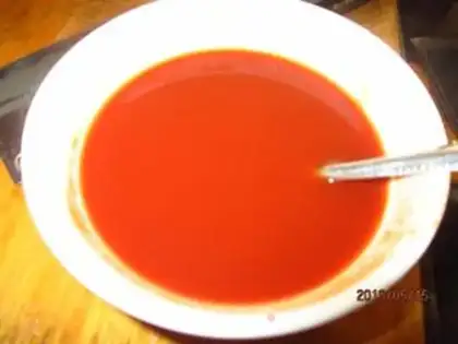Make Cheese juice for yellow fish step 7