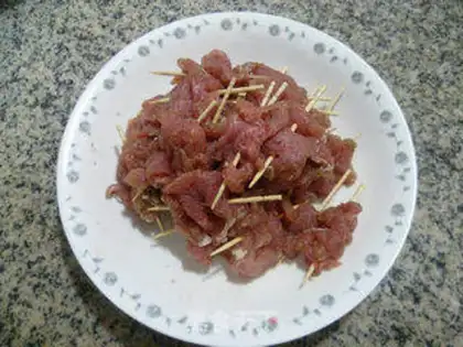Make Ridiculous toothpick meat step 11