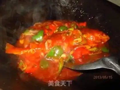 Make Cheese juice for yellow fish step 11