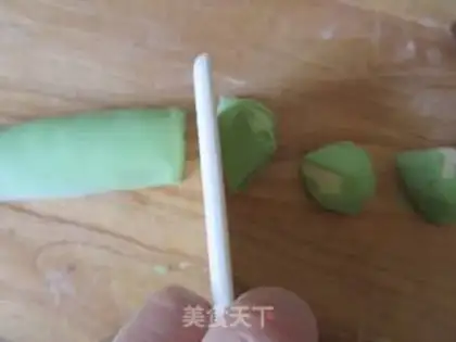 Make Tofu emerald bag step 12