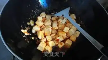 Make Spicy tofu step 5
