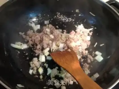 Make Meat and eggplant step 2