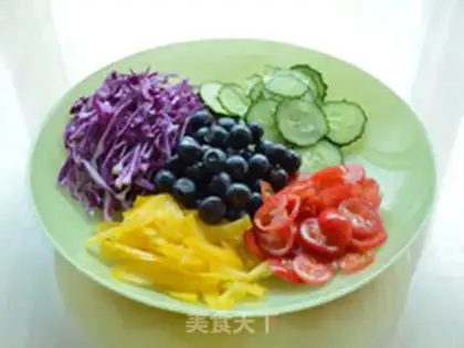 Make Olive and fruit salad step 1