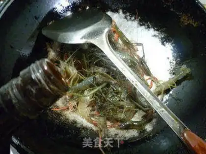 Make Cream pepper and shrimp step 4