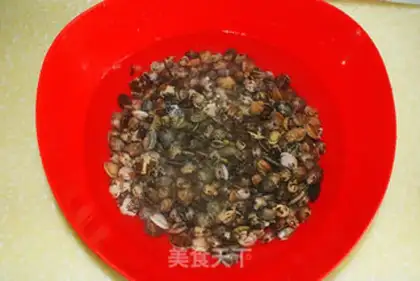 Make Hot-fried flower clams step 4