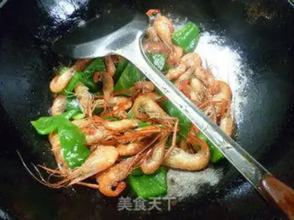 Make Cream pepper and shrimp step 10