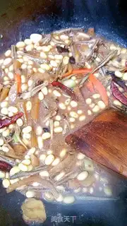 Make Spicy, dried fish pickles step 7