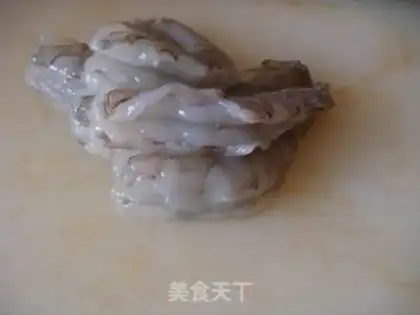 Make Peach shrimp step 4