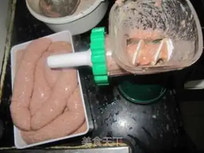 Make Homemade little sausages step 5