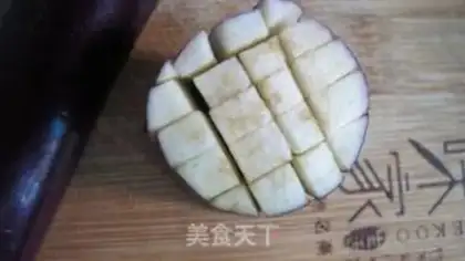 Make Flower eggplant step 0