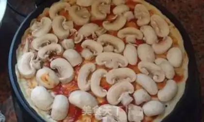 Make Pineapple shrimp pizza step 2