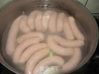 Make Homemade little sausages step 8