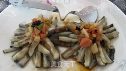 Make Flower eggplant step 4