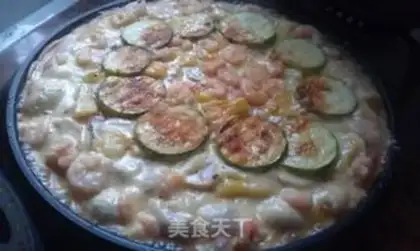Make Pineapple shrimp pizza step 5