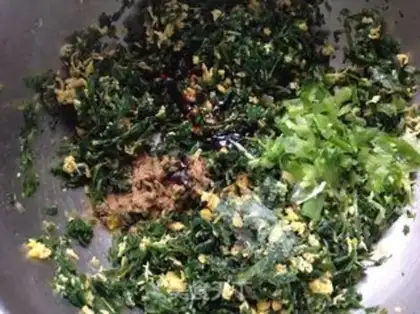 Make Pumpkin dumplings step 1