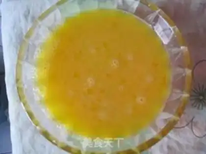 Make Eggs fall tofu step 0