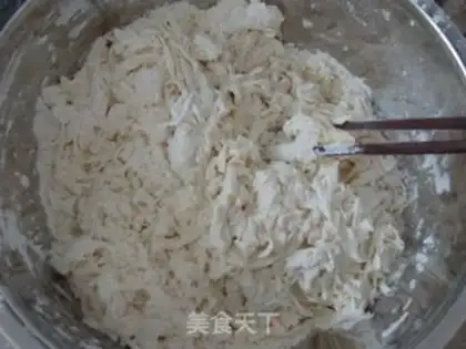 Make Handmade buns step 1