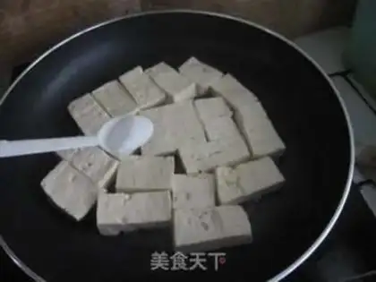 Make Eggs fall tofu step 2