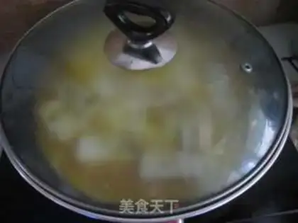 Make Eggs fall tofu step 5