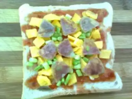 Make Toast pizza step 5