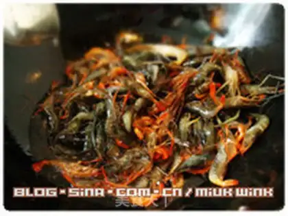Make Soy shrimp step 1