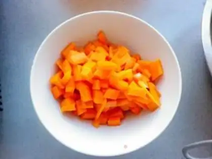 Make Celery with peanuts step 6