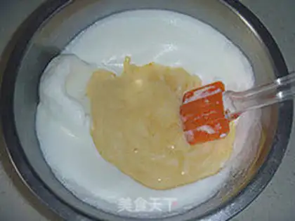 Make Paint cake rolls step 7