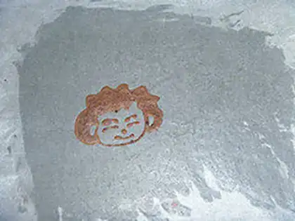Make Paint cake rolls step 11