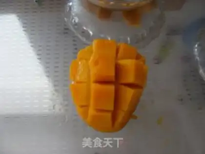 Make Mango yogurt simil step 7