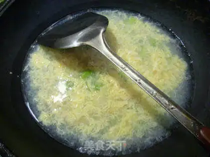 Make Sheeptails, beans and eggs soup step 12