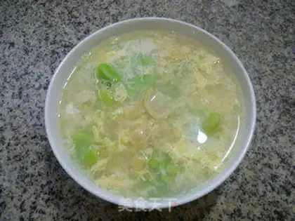 Make Sheeptails, beans and eggs soup step 13