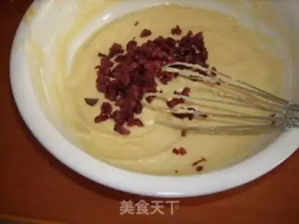 Make Mini cranberry cake step 8